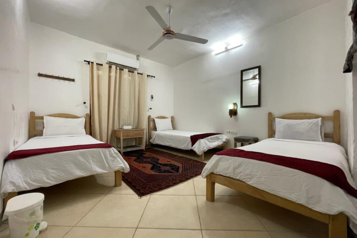 اتاق 3 تخته - بومگردی خانه سنتی کاشکیلو